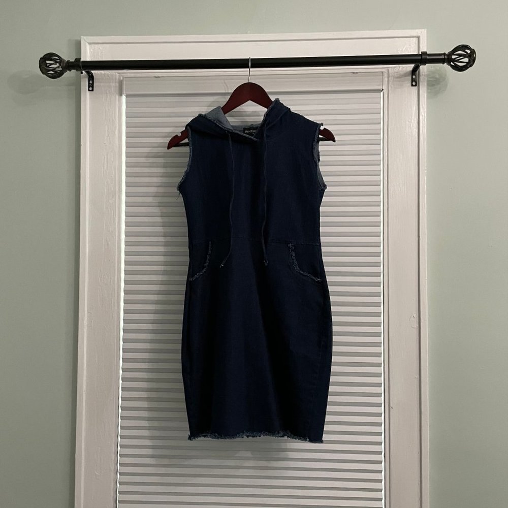Fancyrube Sleeveless Denim Dress